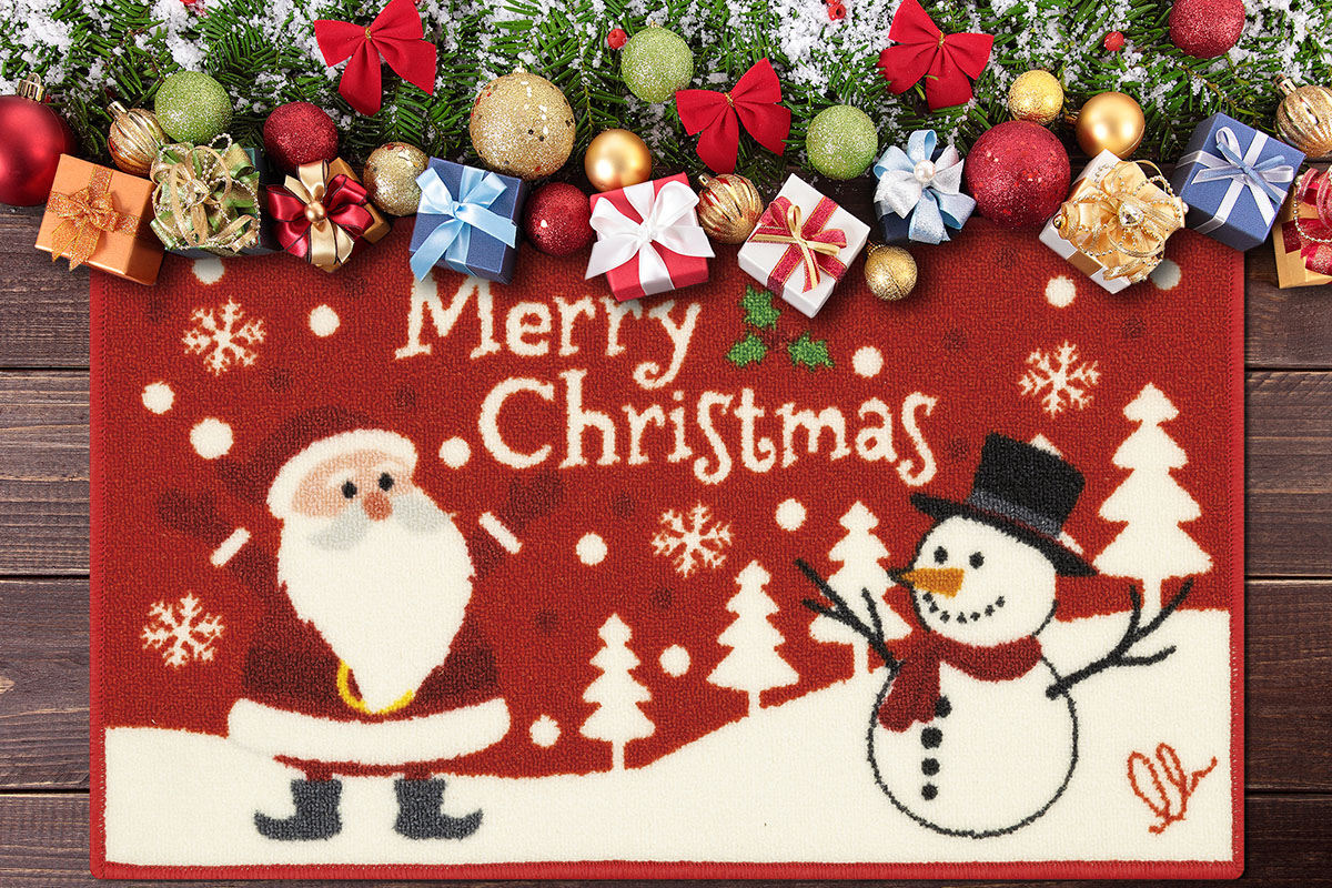 Children and pet concept - Cute girl with chow dog sitting near the Christmas tree. Merry Christmas and Happy Holidays. Children and pet concept - Cute girl with dog sitting near the Christmas tree. Merry Christmas and Happy Holidays