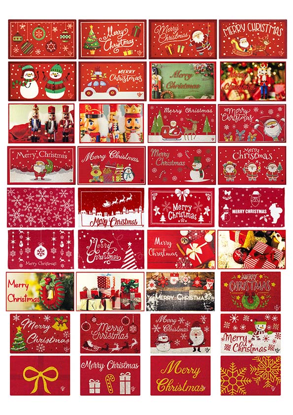 Tappeti e zerbini di Natale
