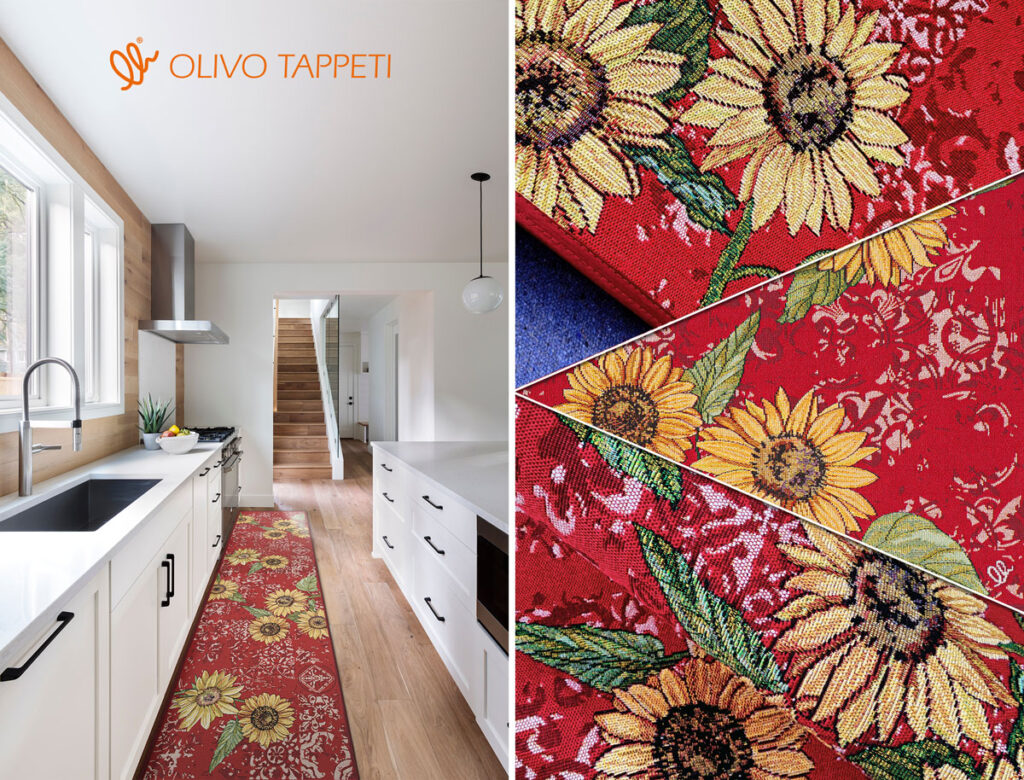 Tappeto da Cucina Sprint Bloom Olivo tappeti 1 1024x780